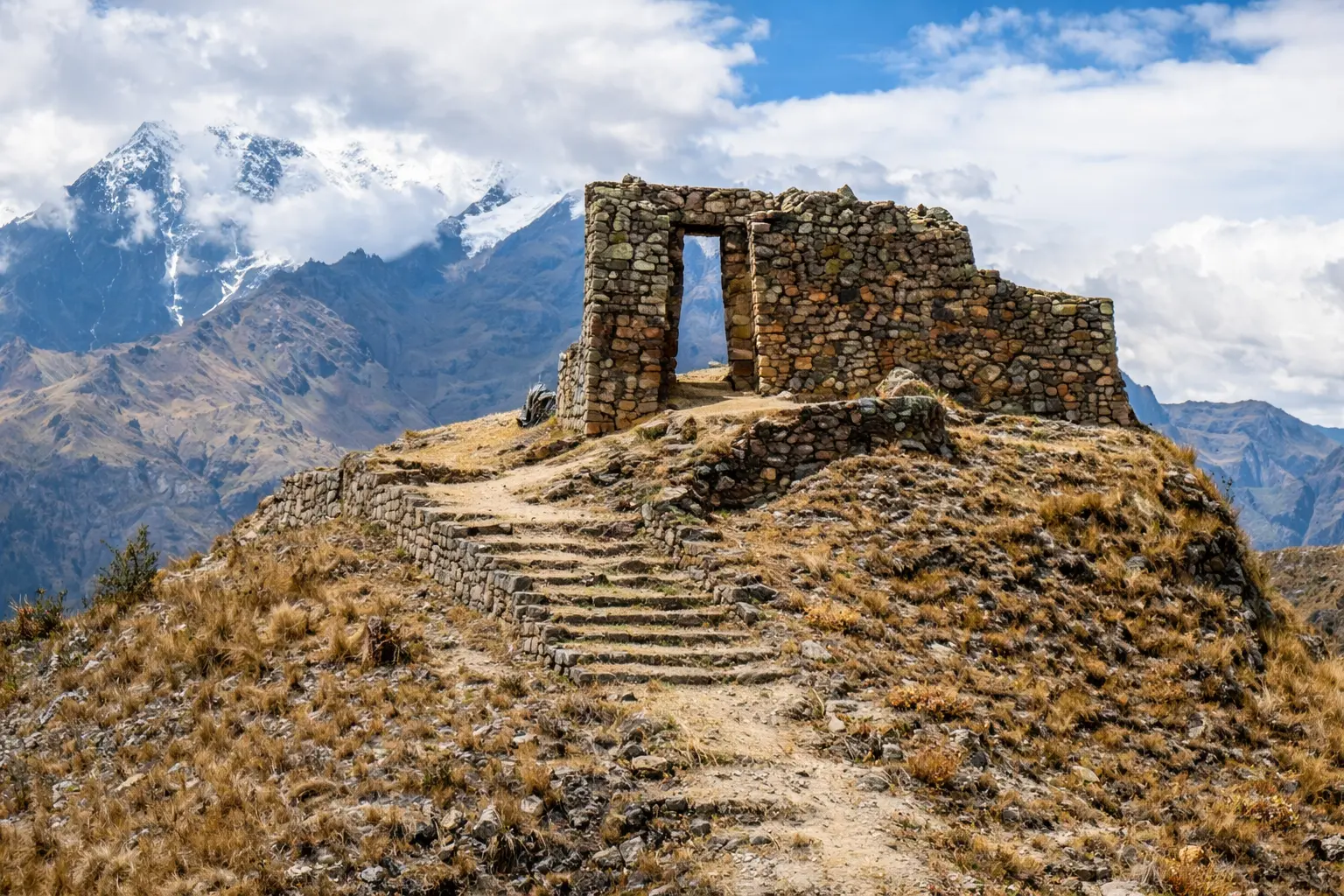 Puerta del Sol amanecer Machu Picchu