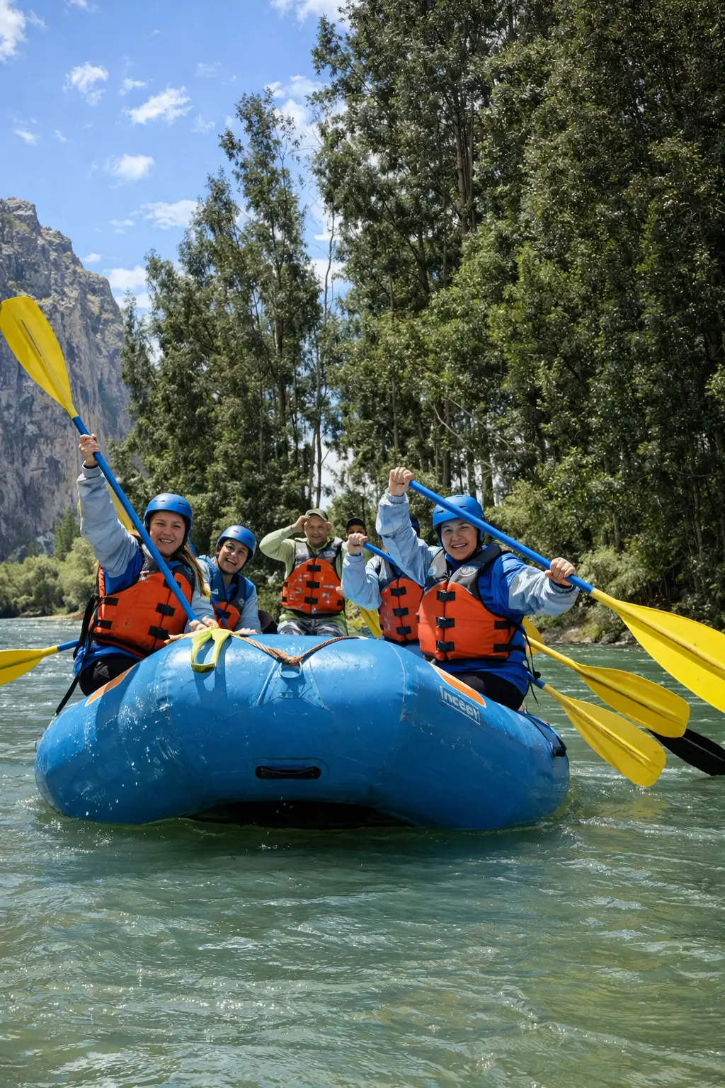 Rafting en el Valle Sagrado río Urubamba Cusco - Kristencia Journey Adventures