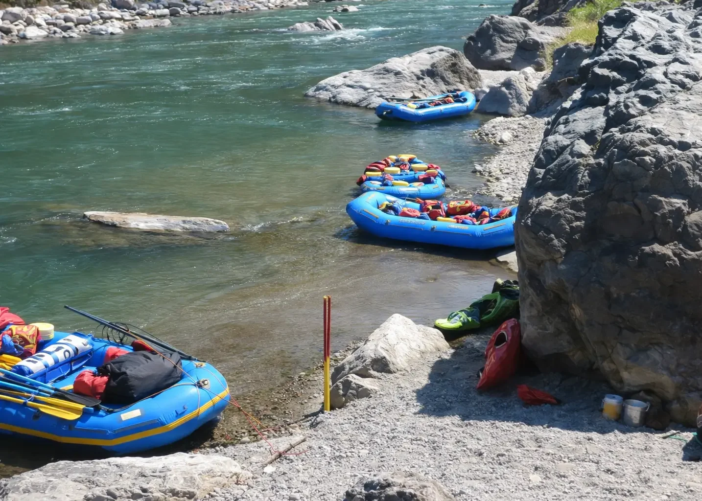 Rápidos Clase IV-V río Apurímac