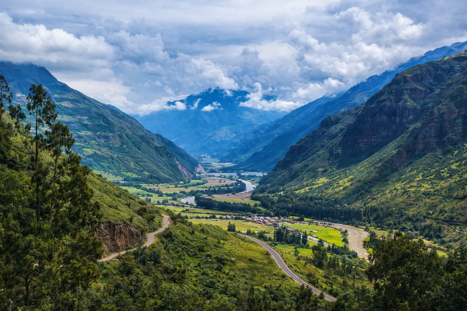 Planeo sobre el Valle Sagrado